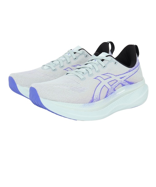 アシックス（ASICS）ランニングシューズ ジョギングシューズ グライドライド マックス 2 ライトグレー 1011C156.400
