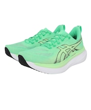 アシックス(ASICS)ランニングシューズ ジョギングシューズ グライドライド マックス 2 グリーン ブラック 1011C156.300
