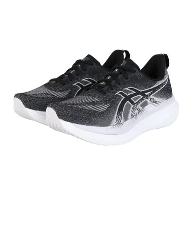 アシックス(ASICS)ランニングシューズ ジョギングシューズ グライドライド マックス 2 ワイド ブラック 1012B927.001