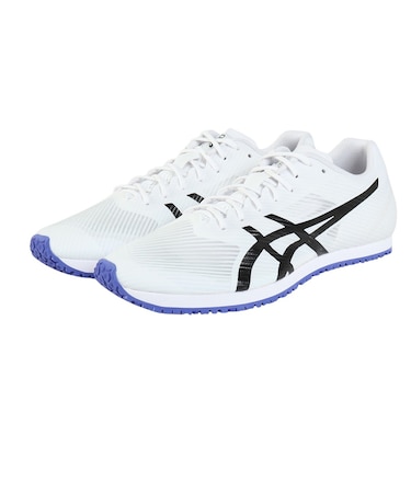 アシックス(ASICS)ランニングシューズ トレーニングシューズ 部活 ウインドスプリント 3 ホワイト ブルー 1093A208.101