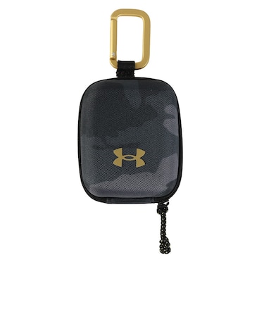 アンダーアーマー（UNDER ARMOUR）マルチケース コンテイン マイクロケース 黒 1378573 006 ミニケース 小物入れ 撥水 カラビナ付き