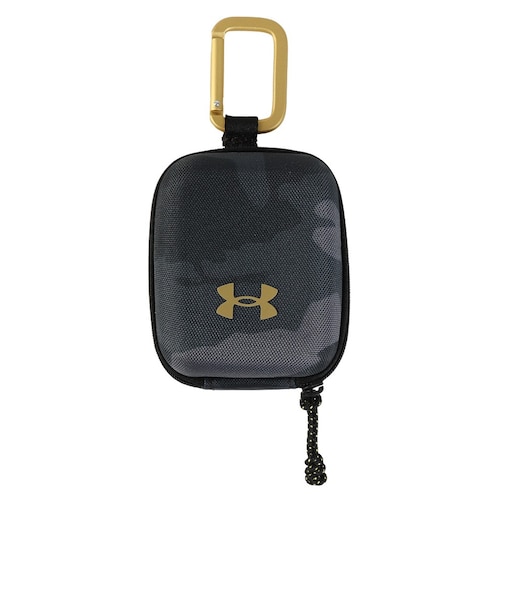 アンダーアーマー（UNDER ARMOUR）マルチケース コンテイン マイクロケース 黒 1378573 006 ミニケース 小物入れ 撥水 カラビナ付き