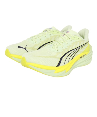プーマ（PUMA）ランニングシューズ ジョギングシューズ ディヴィエイト ニトロ 4 フラッシュイエロー 31212304 スポーツ シューズ