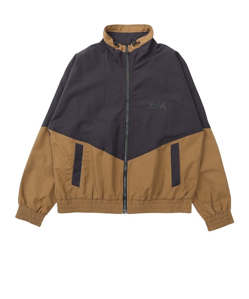 エックスガール（X-gir）WIND UP ジャケット 155253021001-BROWN