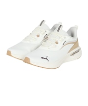 プーマ（PUMA）スニーカー スポーツシューズ ソフトライド チャーム アニマル ベージュ 31296702 カジュアルシューズ