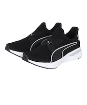 プーマ（PUMA）スニーカー スポーツシューズ ソフトライド チャーム イーズイン ブラック 31224701 カジュアルシューズ