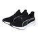プーマ（PUMA）スニーカー スポーツシューズ ソフトライド チャーム イーズイン ブラック 31224701 カジュアルシューズ