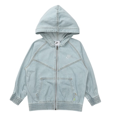 ナイキ（NIKE）フルジップ フーデッド デニム ジャケット IF2306-436