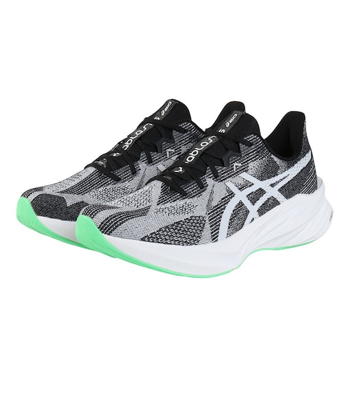 アシックス(ASICS)ランニングシューズ ジョギングシューズ ダイナブラスト 5 ブラック ホワイト 1011B983.003 スポーツシューズ
