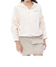 ルーカ（RVCA）ラッシュガード 長袖 UTILITY LIGHT JACKET フード付きジップアップジャケット BF043852 WHT