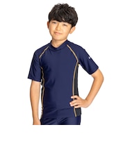 ナイキ(NIKE)ボーイズ 半袖 ラッシュガード SS25 1991105-020