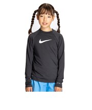 ナイキ(NIKE)ラッシュガード ガールズ ソリッド 長袖 ハイドロガード NESSD743-N006