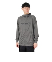 ハーレー（HURLEY）長袖 ファントム ラッシュガード ワンアンドオンリー フルジップ フーディー MSRG251010-CGHT