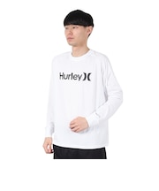 ハーレー(HURLEY)ファントム ラッシュガード ワンアンドオンリー 長袖 Tシャツ MSRG251008-WHT