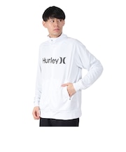 ハーレー(HURLEY)長袖 ファントム ラッシュガード ワンアンドオンリー フルジップ ジャケット MSRG251012-WHT