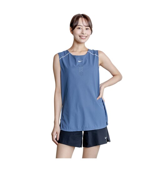ナイキ（NIKE）水着 レディース 水泳 ナチュラルスタイルセパレーツ ブルー×ブラックM-LLサイズ 2993156-010