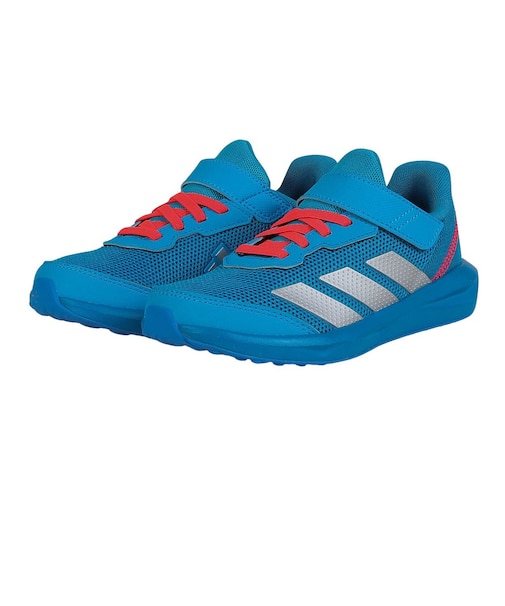 アディダス(adidas)ジュニア スポーツシューズ ベルクロ ベルト付き スニーカー ファイト EL K ブルー NSZ68-KJ1939 シューズ