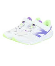 ニューバランス(new balance)ジュニア ベルクロスニーカー フラッシュ v7 H&L バンジーレース ホワイト PFLSJ5PC M