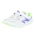 ニューバランス（new balance）ジュニア ベルクロスニーカー フラッシュ v7 H&L バンジーレース ホワイト PFLSJ5PC M