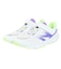 ニューバランス（new balance）ジュニア ベルクロスニーカー フラッシュ v7 H&L バンジーレース ホワイト PFLSJ5PC M