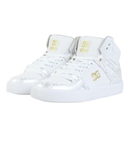 ディーシーシューズ(DC SHOES)スニーカー ボーダーシューズ ピュア ハイトップ SE SN ホワイト シルバー 26SPDM261303WG3 スポー…
