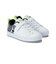 ディーシーシューズ（DC SHOES）ジュニア スニーカー キッズ コート グラフィック ライト EV ホワイト ブラック 26SPDK261601WBM ス…