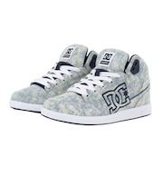 ディーシーシューズ(DC SHOES)スニーカー ボーダーシューズ ウィメンズ ユニバーシティ ミッド TX SE ライトブルー 26SPDW261304LB…