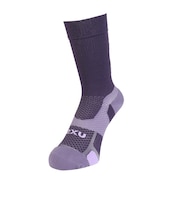 ツー・タイムズ・ユー(2XU)ランニングソックス 靴下 ヴェクターライトクッションクルーソックス UA7005E-VPL/DGR