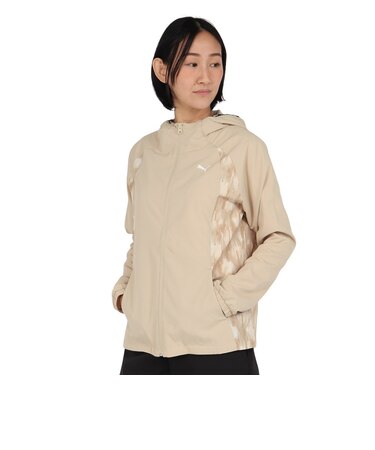 プーマ（PUMA）UV対策 紫外線カット UVカット クロス AOP 長袖ジャケット 528892 83 BEG