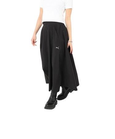 プーマ（PUMA）ESS エレベーテッド ウーブン スカート 693755 01 BLK