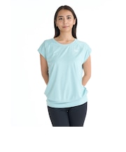 ロキシー(ROXY)フィットネス チュニック Tシャツ MY 1ST ROXY 26SPRST261532MNT