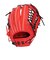 ミズノ（MIZUNO）少年軟式用グラブ オールラウンド用 野球グローブ ジュニア ウィルドライブ レッド サイズLL 1AJGY34630 7009