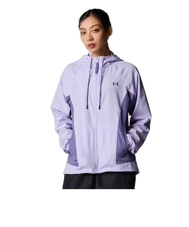 アンダーアーマー（UNDER ARMOUR）ノーライナー ウーブン フルジップ フーディー 6012630 536