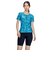 ナイキ（NIKE）フィットネス水着 レディース 水泳 半袖ジップ付きプリントセパレーツ（ブラシ） 2993158-023