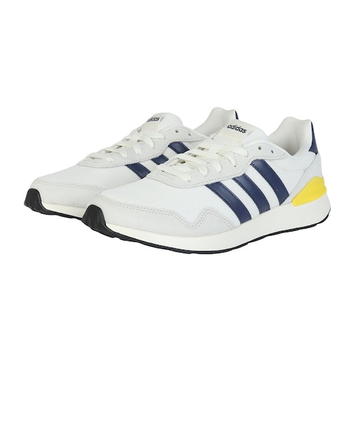 アディダス(adidas)スニーカー スポーツシューズ ラン 60s 4.0 M グレー ネイビー OMT69-JR7490 スポーツ カジュアル シューズ