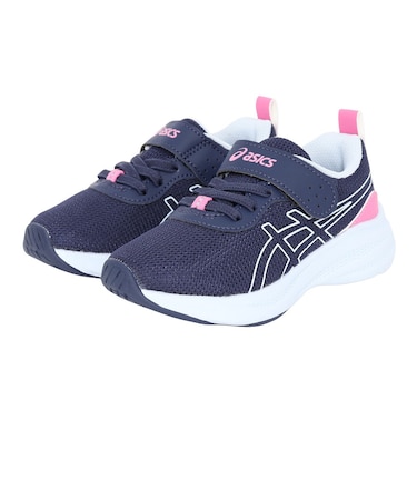 アシックス(ASICS)ジュニアスポーツシューズ スニーカー レーザービーム MP-MG-PS ネイビー 1154A221.401 ランニングシューズ