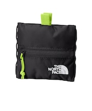 ザ・ノース・フェイス(THE NORTH FACE)ポーチ ビルビーフラットポーチS 黒 NN22607 K 正方形 Sサイズ