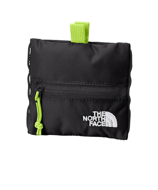 ザ・ノース・フェイス(THE NORTH FACE)ポーチ ビルビーフラットポーチS 黒 NN22607 K 正方形 Sサイズ