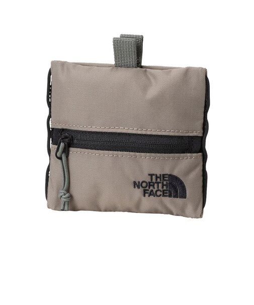 ザ・ノース・フェイス（THE NORTH FACE）ポーチ ビルビーフラットポーチS ブラウン NN22607 MR 正方形 Sサイズ