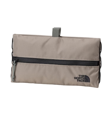 ザ・ノース・フェイス（THE NORTH FACE）ポーチ ビルビーフラットポーチL ブラウン NN22605 MR 長方形 Lサイズ