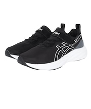 アシックス（ASICS）ジュニアスポーツシューズ ベルクロ ベルト付き スニーカー レーザービーム MP-MG ブラック 1154A224.001