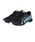 アシックス（ASICS）ジュニアスポーツシューズ スニーカー レーザービーム RK-MG ブラック ブルー 1154A222.002 ランニングシューズ