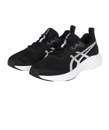 アシックス(ASICS)ジュニアスポーツシューズ スニーカー レーザービーム MQ ブラック 1154A226.002 ランニングシューズ