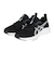 アシックス（ASICS）ジュニアスポーツシューズ スニーカー レーザービーム MQ ブラック 1154A226.002 ランニングシューズ