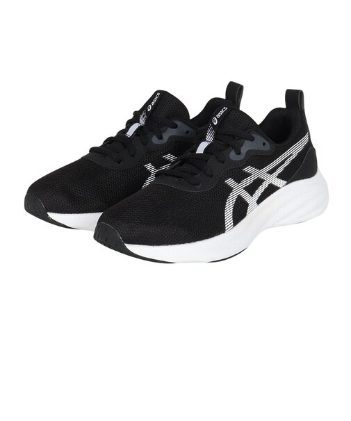 アシックス(ASICS)ジュニアスポーツシューズ スニーカー レーザービーム MQ ブラック 1154A226.002 ランニングシューズ