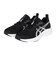 アシックス（ASICS）ジュニアスポーツシューズ スニーカー レーザービーム MQ ブラック 1154A226.002 ランニングシューズ