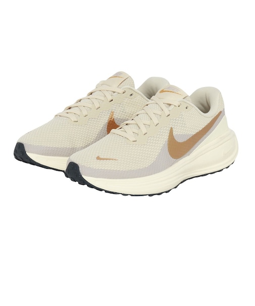 ナイキ（NIKE）ランニングシューズ ジョギングシューズ レボリューション 8 ブラウン HJ8485-201 スポーツ シューズ