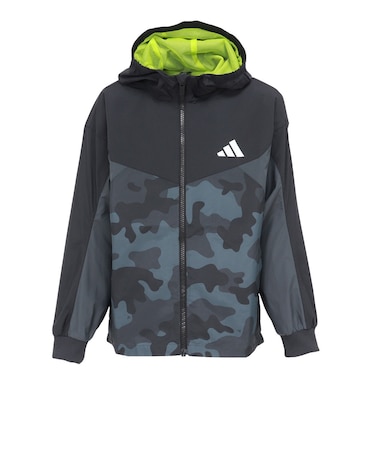 アディダス（adidas）エッセンシャルズ カモ パック メッシュライニングウーブン トラックトップ CC331-KF8998