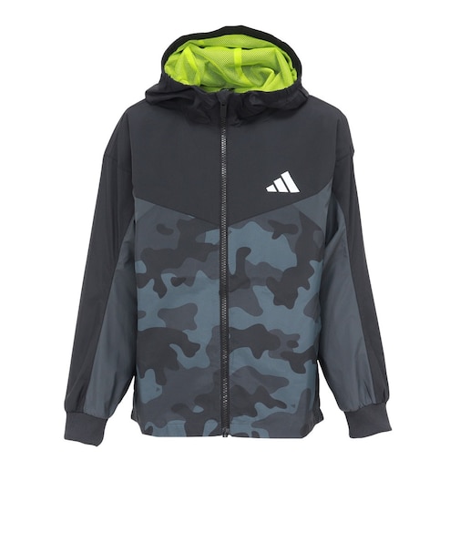 アディダス（adidas）エッセンシャルズ カモ パック メッシュライニングウーブン トラックトップ CC331-KF8998