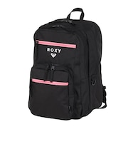 ロキシー(ROXY)リュック NEW BEGINNING バックパック 黒×ピンク RBG261304PEA デイバッグ スクエア型